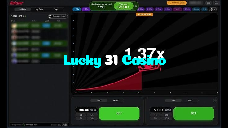 Lucky 31 Casino خوش آمدید بونس +600% پیشکش موبائل ایپ کے پروموشن سیکشن میں دکھائی دیتی ہے۔
